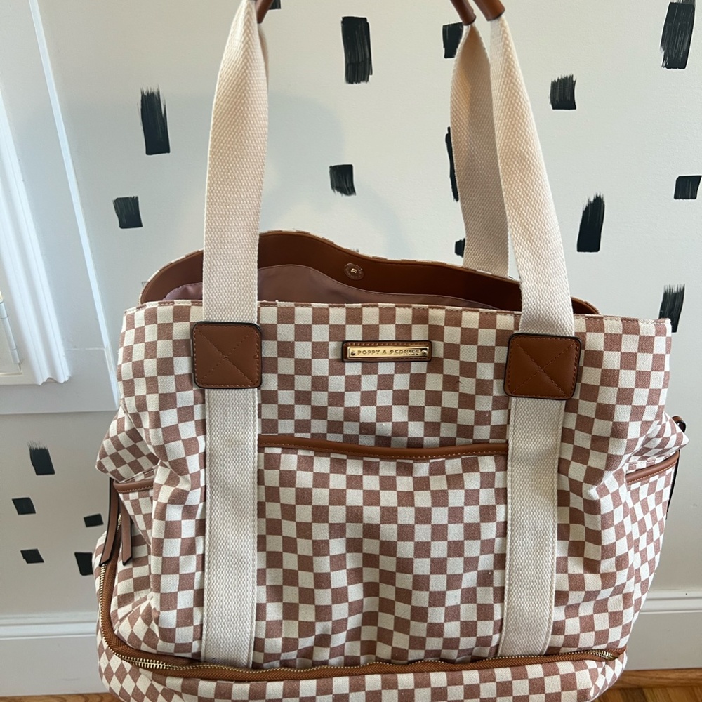 Poppy & Peonies Voyager Tote